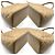 Borsa tote Chanel Reissue in pelle di vitello grana Beige - vista 3
