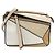 Borsa a spalla Loewe Puzzle Mini in pelle di vitello Beige