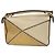 Borsa a spalla Loewe Puzzle Mini in pelle di vitello Beige - vista 2