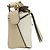 Borsa a spalla Loewe Puzzle Mini in pelle di vitello Beige - vista 3