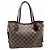 Borsa Tote Louis Vuitton Damier Neverfull PM Marrone