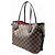 Borsa Tote Louis Vuitton Damier Neverfull PM Marrone - vista 2