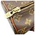 Borsa Louis Vuitton Monogram Papillon 26 Marrone - vista 8
