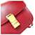 Classic Box Céline Borsa a spalla classica Celine Rosso  - vista 16