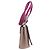 Borsa a Spalla Lockme 2BB di Louis Vuitton Marrone Rosa Porpora - vista 3