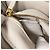 Borsa a Spalla Padded Cassette di Bottega Veneta Bianco - vista 7