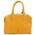 Goyard Boeing 30 Herringbone Pattern Boston Bag Yellow - view 2