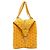 Goyard Boeing 30 Herringbone Pattern Boston Bag Yellow - view 3