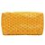Goyard Boeing 30 Herringbone Pattern Boston Bag Yellow - view 4