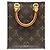 Borsa a Spalla Petite Sac Plat Monogramma Louis Vuitton Marrone - vista 2