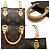 Borsa a Spalla Petite Sac Plat Monogramma Louis Vuitton Marrone - vista 8