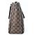 Borsa Louis Vuitton Damier Belmont NV BB Marrone - vista 4