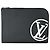 Borsa Clutch Pochette Jour GM Nera di Louis Vuitton Nero