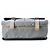 Borsa a Spalla Triangle in Re-Nylon Tessuto di Prada Marrone Nero - vista 6