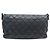 BORSA CHANEL JUMBO A FLAP SINGOLO LOGO CC RUTHENIUM BORSA CON CATENA CC Grigio antracite - vista 2