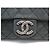 BORSA CHANEL JUMBO A FLAP SINGOLO LOGO CC RUTHENIUM BORSA CON CATENA CC Grigio antracite - vista 8