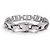 Hermès BRACCIALE VINTAGE HERMES CASSIOPEE 17,7 CM IN ARGENTO MASSICCIO 925 66GR CINTURINO IN ARGENTO