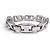 Hermès BRACCIALE VINTAGE HERMES CASSIOPEE 17,7 CM IN ARGENTO MASSICCIO 925 66GR CINTURINO IN ARGENTO - vista 2