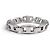 Hermès BRACCIALE VINTAGE HERMES CASSIOPEE 17,7 CM IN ARGENTO MASSICCIO 925 66GR CINTURINO IN ARGENTO - vista 3
