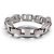 Hermès BRACCIALE VINTAGE HERMES CASSIOPEE 17,7 CM IN ARGENTO MASSICCIO 925 66GR CINTURINO IN ARGENTO - vista 4