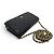 BORSA CHANEL WALLET ON CHAIN O-MINI A33814 IN PELLE QUILTED WOC Nero - vista 4