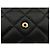 BORSA CHANEL WALLET ON CHAIN O-MINI A33814 IN PELLE QUILTED WOC Nero - vista 9