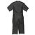 Mono con cremallera Talma en algodón negro de Isabel Marant - vista 2