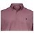 Ralph Lauren Slim Fit Button Down Hemd aus rosa Baumwolle Braun Pink - Ansicht 2