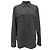 Saint Laurent Button-Down-Hemd aus schwarzer Baumwolle