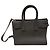 Bolsa Sac De Jour Nano da Saint Laurent em couro cinza - vista 2