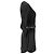 Vestido Mini Cinturón Saint Laurent en Acetato Negro - vista 4