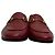 Mocassini Gucci Jordaan in pelle di vitello rossa - vista 2