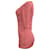 Top a rayas Prada de manga 3/4 en algodón rojo Roja - vista 2