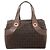 Borsa in tela Logomania Bvlgari Bulgari per donne Marrone - vista 2