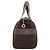 Borsa in tela Logomania Bvlgari Bulgari per donne Marrone - vista 3