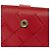 Billetera Bifold Roja Intrecciato Bottega Veneta - vista 23