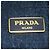 Borsa tote Canapa Prada in denim marrone - vista 6