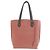 Fendi Leder Tote Bag Pink