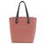 Fendi Leder Tote Bag Pink - Ansicht 2
