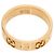 Anello Gucci Icon #8 in oro rosa 18K D'oro - vista 5