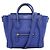 Céline Borsa a mano Celine Luggage Nano 2 in 1 Blu