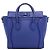 Céline Borsa a mano Celine Luggage Nano 2 in 1 Blu - vista 2