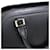 Céline Borsa in pelle Celine Triomphe Nero - vista 12