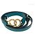 Borsa Fendi Peekaboo 2 in turchese - vista 10
