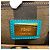 Borsa Fendi Peekaboo 2 in turchese - vista 7