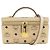 Borsa a mano MCM Vanity 2 vie Beige