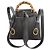 Zaino Gucci Bamboo in pelle di vitello nera Nero - vista 2
