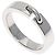 Anel Liens #10 em Ouro Branco 18K Chaumet