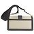 MCM Canvas- und Leder-Shopper Schwarz Beige - Ansicht 2
