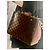 Borsa Louis Vuitton Brittany Damier Ebene Pelle Rosa - vista 7